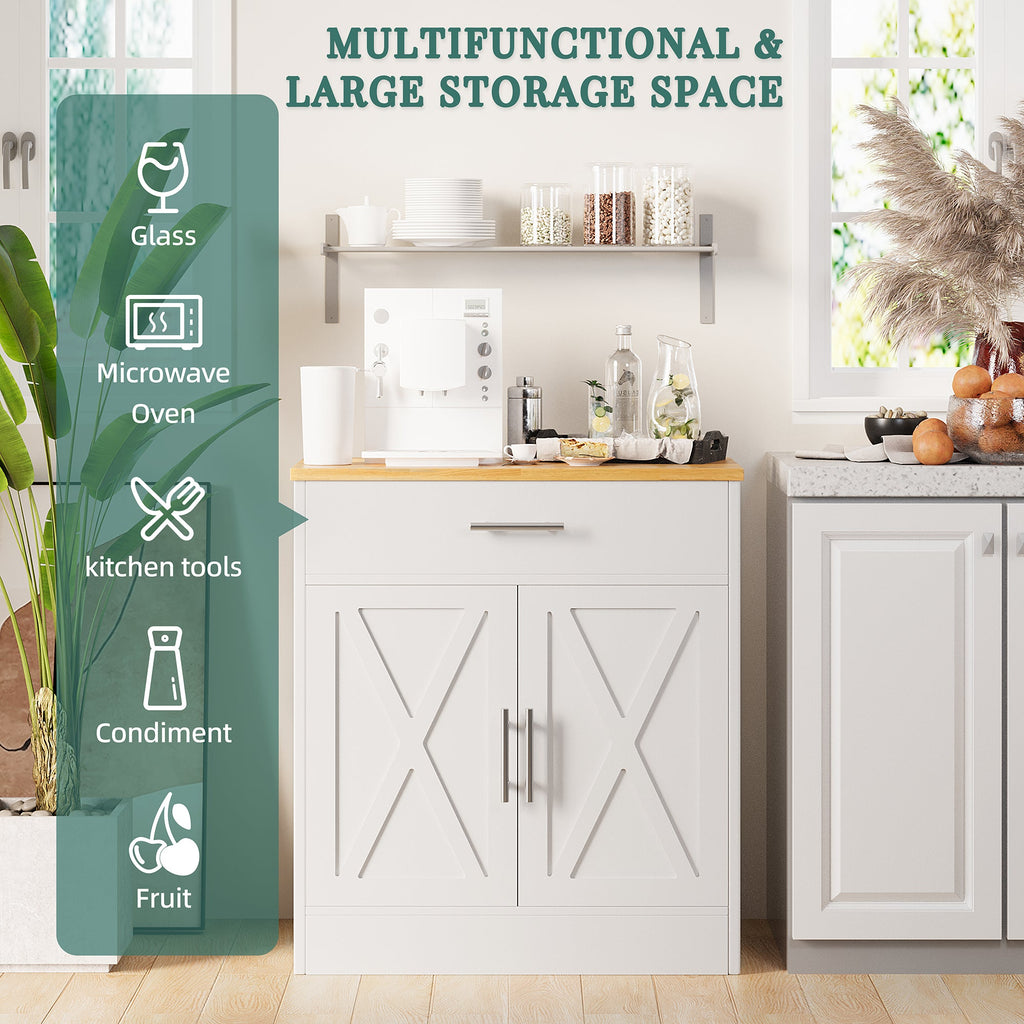 Vongrasig Kitchen Buffet Sideboard Cabinet 7340