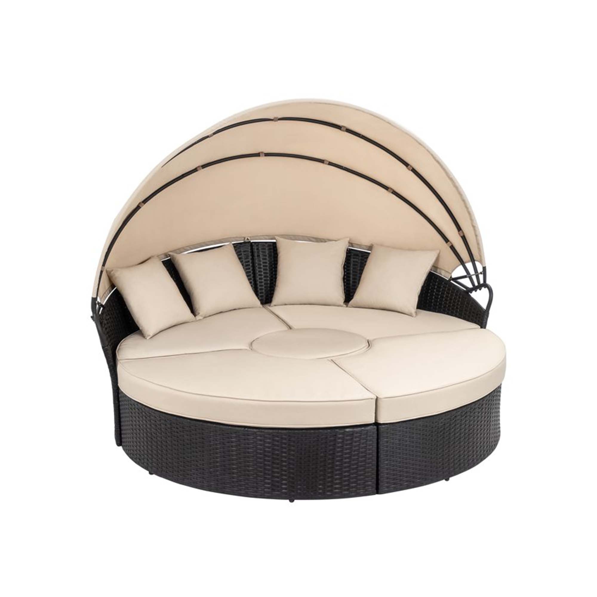 Walsunny High Configuration/Classic Garden Round Daybed (7047152697520)