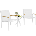 Vongrasig Patio Furniture 2 Pieces Outdoor Texilene Chair Sets