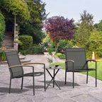 Vongrasig Patio Furniture 2 Pieces Outdoor Texilene Chair Sets