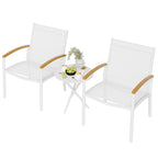Vongrasig Patio Furniture 2 Pieces Outdoor Texilene Chair Sets