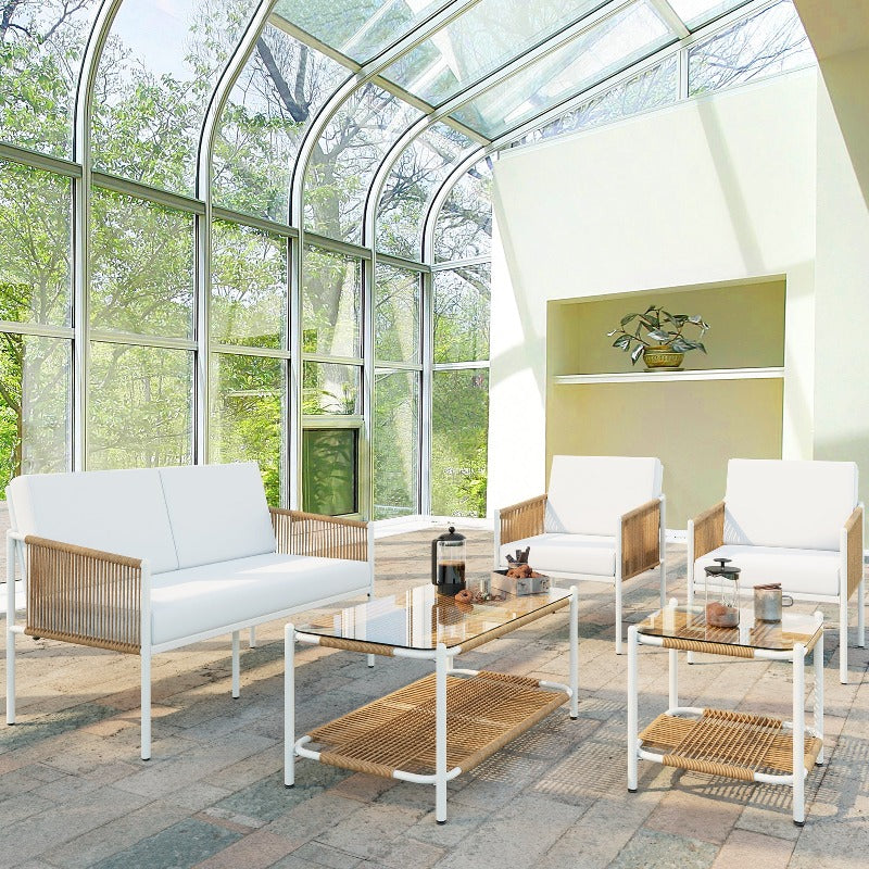 Walsunny Patio Furniture 5 Pieces