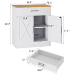 Vongrasig Kitchen Buffet Sideboard Cabinet 7340