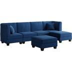 Walsunny  U-Shape Convertible Sectional Sofa Couch with 6 Seats
#color_dark-blue