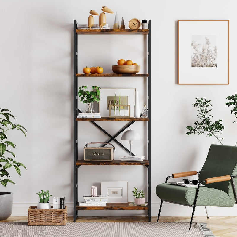 Walsunny 5-Tier Bookshelf (7254077571248)