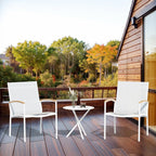 Vongrasig Patio Furniture 2 Pieces Outdoor Texilene Chair Sets