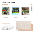 Walsunny Patio Furniture 5 Pieces PE Wicker Outdoor Sectional Sofa Set With Ottoman