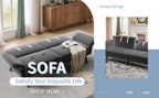 Walsunny Velvet Loveseat Sofa Couch Sofa cama for Apartments (7346697994416)