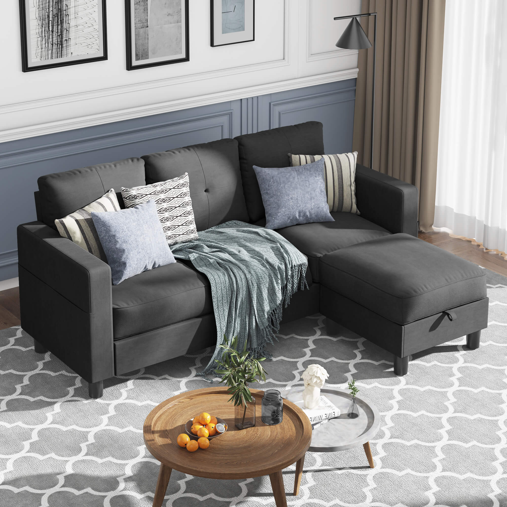 #color_black #material_linen-fabric